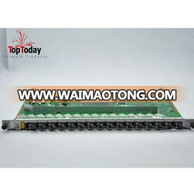 Huawei 16 ports OLT GPON board GPFD for MA5608T MA5680T MA5683T with 16 SFP B+ C+ or C++ modules